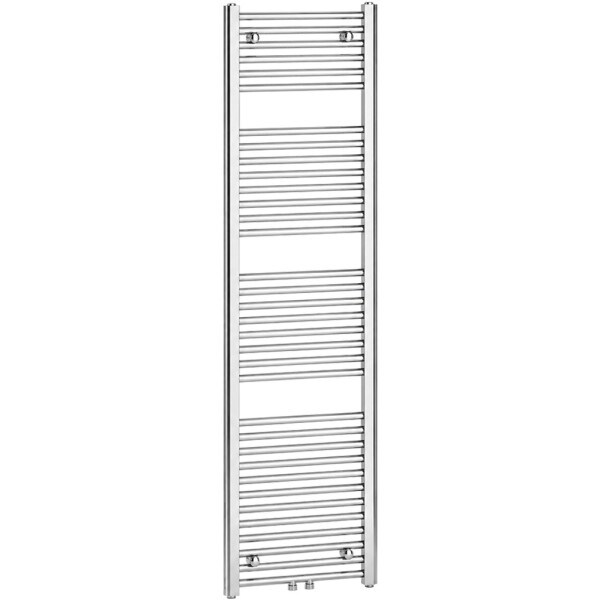 CERANO - Kúpeľňový radiátor Benito - stredové pripojenie 50mm/bočné - 555 W - chróm - 1700x450 mm CER-714676