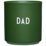 DESIGN LETTERS Porcelánový hrnček Dad Green 300 ml