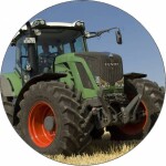 Jedlý papier traktor v obilí 19,5 cm - Pictu Hap - Pictu Hap