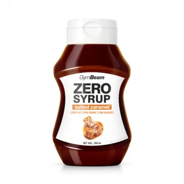 ZERO SIRUP slaný karamel - GymBeam (350 ml) (29663-1)
