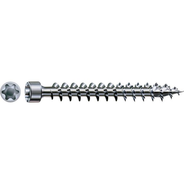 SPAX 1211010601205 sada okrúhlych skrutiek do plechu 6 mm 120 mm T-STAR plus ocel 100 ks; 1211010601205