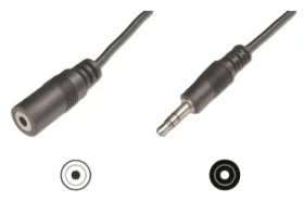 Goobay / Predlžovací audio kábel / Jack 3,5 mm / 3 m (50432)