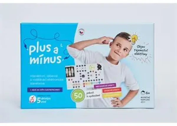 Diametral Interaktívna elektronická stavebnica "PLUS a Mínus"