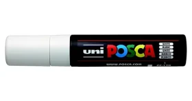 POSCA PC-17K biela / Akrylový popisovač / hrot dláto / šírka stopy 15 mm (186301)