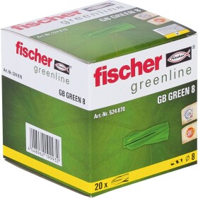 Fischer hmoždinka do pórobetónu 8 mm 524870 20 ks; 524870