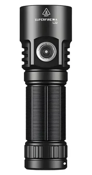 Superfire L22 / Svietidlo / USB-C / 5000 lm / dosah 300 m / IP44 (L22)