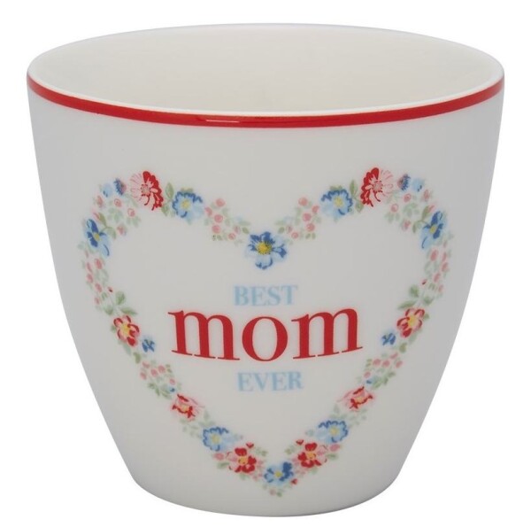 GREEN GATE Porcelánový latte cup Mom 300 ml