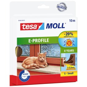 Tesa E-PROFILE 05445-00101-00 tesniaca páska tesaMOLL® hnedá (d x š) 10 m x 9 mm 1 ks; 05445-00101-00