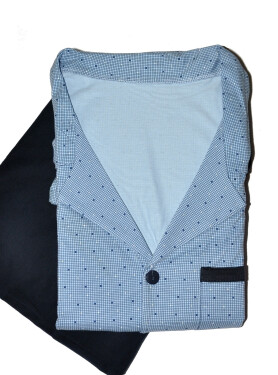 Cornette 114 long/r 3XL-5XL pánske pyžamo bez zipsu šedá 5XL