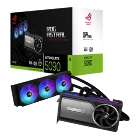 Asus GeForce RTX 5090 ROG Astral OC Liquid Cooling 32GB / 2580MHz / 32GB GGDR7 / 512-bit / 2x HDMI + 3x DP / 1000W (16) (90YV0LW2-M0NA00)