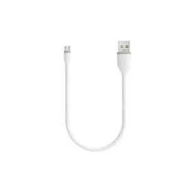 Satechi Flexible kábel USB - microUSB 0.25m biela (ST-FCM10W)