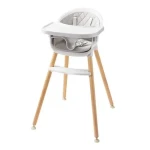 2Kids Toys Jedálenská stolička šedá / od 6 mesiacov (2D98255)