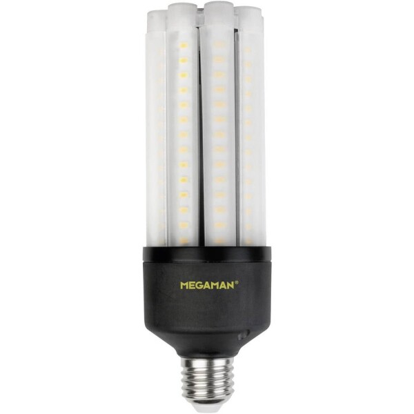 Megaman MM60724 LED En.trieda 2021 F (A - G) E27 tyčový tvar 27 W = 50 W neutrálna biela (Ø x d) 63 mm x 188 mm 1 ks; MM60724