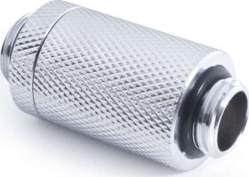 Alphacool ES D-Plug, 31,5-46,5mm, G1/4 AG auf G1/4 AG - chróme