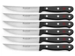 Wüsthof GOURMET Sada 6 nožov na steak 12 cm / chróm-molybdén-vanádiová oceľ (1125060601)