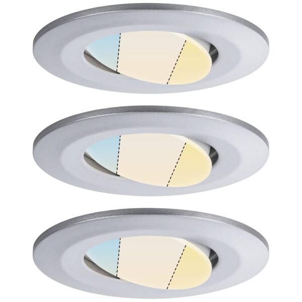 Paulmann 93095 Calla WhiteSwitch LED vstavané svetlo LED 15 W chróm (matný); 93095