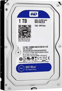 WD Caviar 1TB 3.5" SATA III (WD10EZEX_3M)