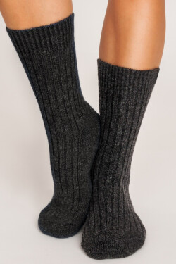 Vlnené ponožky SW001 grafit 35-38