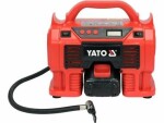 YATO YT-23247 / Bezolejový aku kompresor / 60W / Tlak 11 bar / 21 L za minútu / 18V / 3.0Ah (YT-23247)