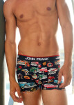 Pánske boxerky John Frank JFBD211 XXL černá