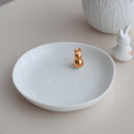 Räder Dekorativní porcelánová miska Golden Rabbit