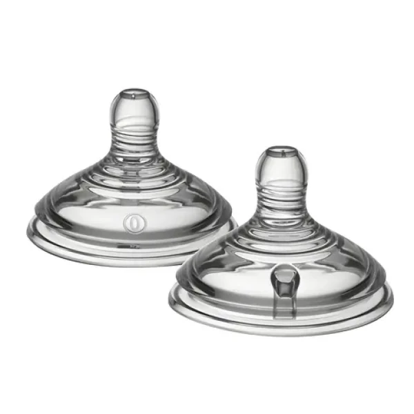 Tommee Tippee Cumlík Natural Start ANTI-COLIC / Extra pomalý prietok / 0m+ / 2 ks