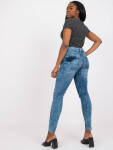 Dámske džínsy nohavice D85035C62220 - SUBLEVEL L jeans-sv.modrá