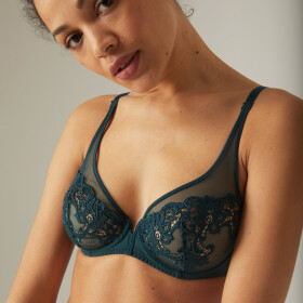 PLUNGE FULL CUP model 14449931 Simone Perele Barva: páv, Velikost: