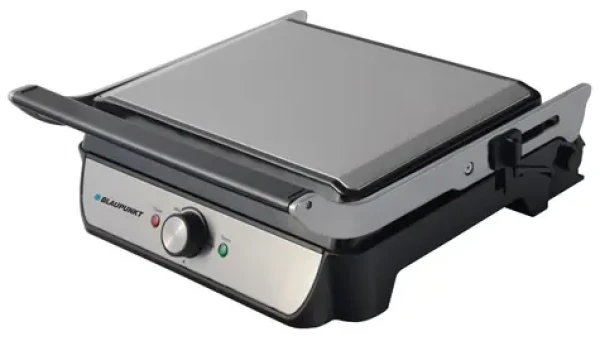 Blaupunkt GRS701 strieborná / elektrický gril / 2000W / nastaviteľná teplota / plocha 23x34 cm / odtok na olej (GRS701)