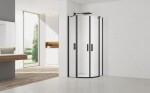 Sprchovací kút štvrťkruh 80x80 cm SAT Fusion SATFUSP80CT SATFUSP80CT