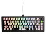Glorious GMMK 3 65% barebone ANSI čierna / herná 65% TKL / USB-C / bez spínačov / ANSI layout / RGB / 1.4m (GLO-KB-GMMK3-65-BB-W-BLK-US)