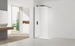 Sprchová zástena Walk-in 130 cm SAT PVD Gun metal SATBWI130PRGM SATBWI130PRGM