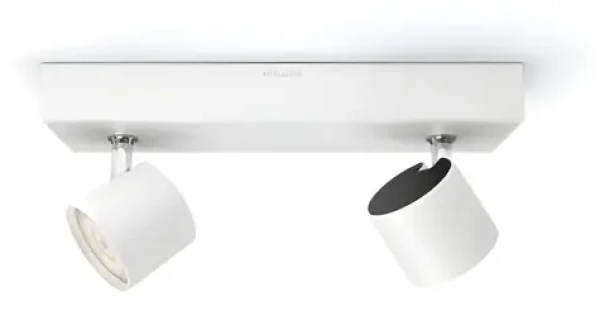 Philips Star 2x4,5W biela / LED bodové svietidlo / stmievateľné / 2200-2700K / 1000 lm / IP20 (SKL000277987)