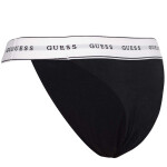 Guess Tanga nohavičky O2BE04KBBU1JBLK Black