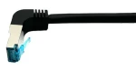 Equip čierny / Patch kábel / CAT 6a / S/FTP / RJ-45 / 2 m / PoE+ (605891)