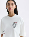 Thinking MU Lena Tomatera T-Shirt WHITE M