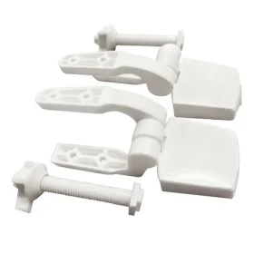 MSV náhradné pánty pre WC doštičku / Pánty / polypropylén / 120 x 50 x 30 mm