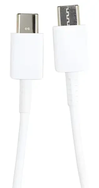 Samsung EP-DN980BWE biela / Dátový kábel / USB-C - USB-C / 1 m / 25W (57983106495)