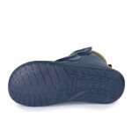 Chlapčenské zimné barefoot topánky PRO-tex DARYK DENIM - 21