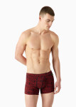 Pánske boxerky 112074 3F508 56936 čierne so vzorom Emporio Armani