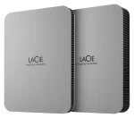 LaCie Mobile Drive Secure sivá / Externý HDD / 2 TB / 2.5" / USB-C 3.2 Gen 1 (STLR2000400)