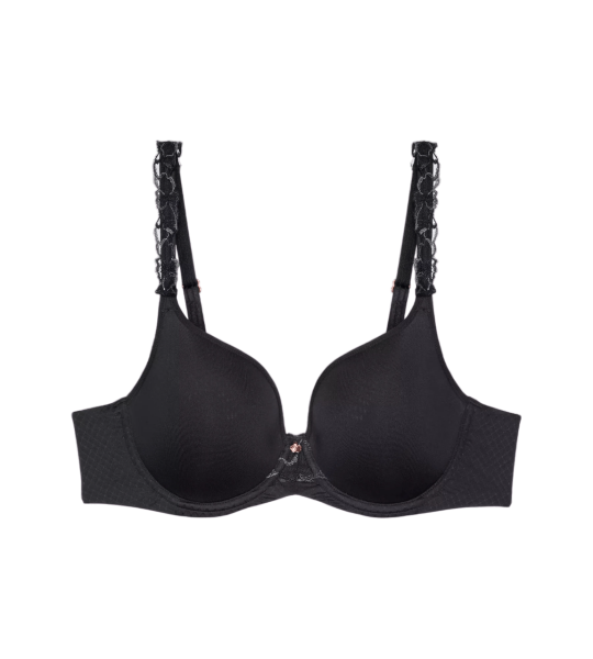 Dámska podprsenka Wild Azalea Florale WP - BLACK - black 0004 - TRIUMPH BLACK 90F