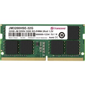 Transcend JetRAM RAM modul pre notebooky DDR4 32 GB 1 x 32 GB 3200 MHz 260pin SO-DIMM JM3200HSE-32G; JM3200HSE-32G