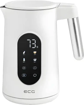 ECG RK 1799 SMART biela / Rýchlovarná kanvica / nerez (100002076309)