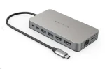 Hyper USB-C Univerzálna dokovacia stanica pre MacBook M1 / 2 x USB-C / 2 x HDMI / 2 x USB 3.0 / RJ45 / MicroSD / SD / pod (HDM1H-GL)