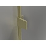 MEXEN/S - Lunar L sprchový kút dvere krídlové pravá 90 x 80, transparent, zlato kartáčovaná 834L-090-080-55-00-P