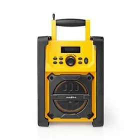 Nedis RDFM3100YW žltá / Prenosný rádio prijímač na stavbu / AM / FM / SW / 15 W / jack 3.5 mm / IPX5 (RDFM3100YW)