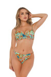 Dámske dvojdielne plavky Mykonos 2 S936MN2 Green Patterned - Self 36D
