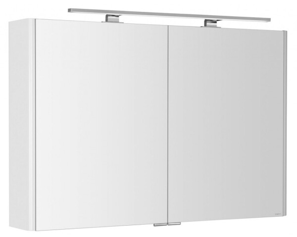 SAPHO - LUCIE galérka s LED osvetlením, 106x70x17cm, biela LU105-0030