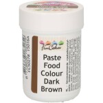 Gélová farba tmavo hnedá 30 g - FunCakes - FunCakes